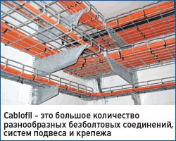 Cablofil, лоток cablofil, проволочный лоток cablofil